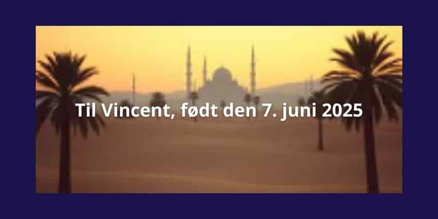 Til Vincent, fallecido el 7 de junio de 2025
