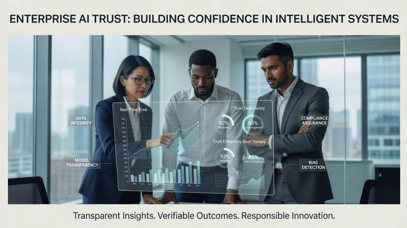 The next phase of enterprise AI adoption will depend less on surprise and more on trust. People want tools that work, but they also want clear limits, safer defaults, and better ways to check what is real.